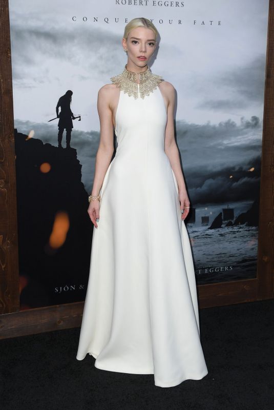 ANYA TAYLOR-JOY at The Northman Premiere in Hollywood 04/18/2022