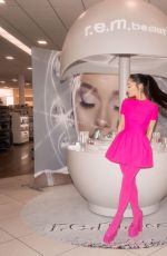 ARIANA GRANDE at R.E.M Beauty Launch at Ulta Beauty 04/17/2022