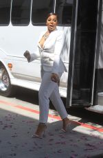 ASHANTI After Her Walk of Fame Event at Post Party at Tatel in Beverly Hills 04/07/2022