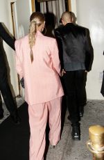 ASHLEE SIMPSON and Evan Ross Arrives at Jessica Alba