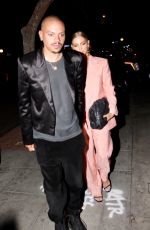 ASHLEE SIMPSON and Evan Ross Arrives at Jessica Alba
