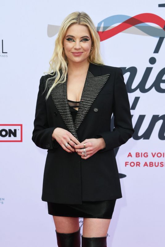 ASHLEY BENSON at 4th Annual Grammy Awards Viewing Party in Los Angeles 04/03/2022