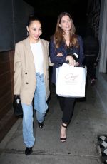 ASHLEY GREENE and CARA SANTANA at Craig
