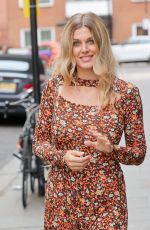 ASHLEY JAMES Arrives at Harrods Store in Knightsbridge 04/28/2022