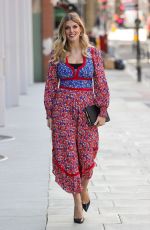ASHLEY JAMES Leaves Jeremy Vine TV Show in London 04/11/2022