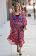 ASHLEY JAMES Leaves Jeremy Vine TV Show in London 04/11/2022