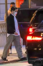 ASHLEY OLSEN Out for Dinner in New York 04/05/2022