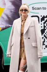 ASHLEY ROBERTS at Lets Raise It Up Charity Bus in Leicester Square in London 04/08/2022