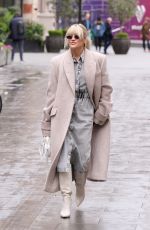 ASHLEY ROBERTS Leaves Global Radio in London 04/05/2022