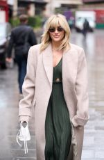 ASHLEY ROBERTS Leaves Global Radio Studios in London 04/06/2022