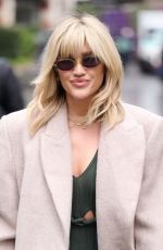 ASHLEY ROBERTS Leaves Global Radio Studios in London 04/06/2022