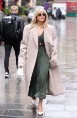 ASHLEY ROBERTS Leaves Global Radio Studios in London 04/06/2022