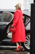 ASHLEY ROBERTS Leaves Heart FM Breakfast Show in London 04/04/2022