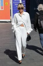 ASHLEY ROBERTS Leaves Heart Radio in London 04/26/2022