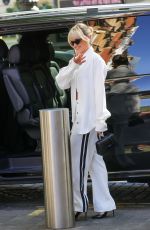 ASHLEY ROBERTS Leaves Heart Radio in London 04/26/2022