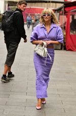 ASHLEY ROBERTS Out in London 04/29/2022