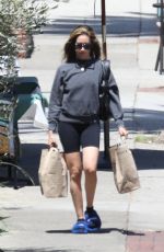 ASHLEY TISDALE at Erewhon Market in Pacific Palisades 04/18/2022