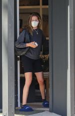 ASHLEY TISDALE at Erewhon Market in Pacific Palisades 04/18/2022