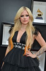 AVRIL LAVIGNE at 64th Annual Grammy Awards in Las Vegas 04/03/2022