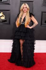 AVRIL LAVIGNE at 64th Annual Grammy Awards in Las Vegas 04/03/2022