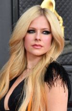 AVRIL LAVIGNE at 64th Annual Grammy Awards in Las Vegas 04/03/2022
