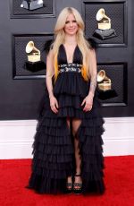 AVRIL LAVIGNE at 64th Annual Grammy Awards in Las Vegas 04/03/2022