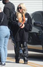 AVRIL LAVIGNE Out and About in Los Angeles 04/05/2022