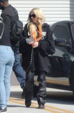 AVRIL LAVIGNE Out and About in Los Angeles 04/05/2022