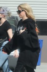 AVRIL LAVIGNE Out and About in Los Angeles 04/05/2022
