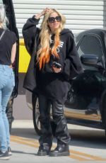 AVRIL LAVIGNE Out and About in Los Angeles 04/05/2022