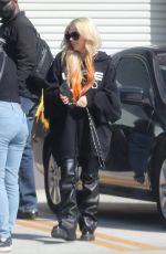AVRIL LAVIGNE Out and About in Los Angeles 04/05/2022