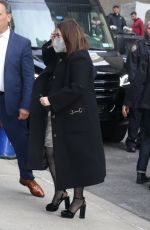 BEANIE FELDSTEIN Arrives at Late Show with Stephen Colbert in New York 04/11/2022