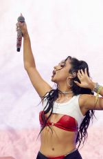 BECKY and KAROL G Performs at 2022 Coachella Valley Music And Arts Festival 04/17/2022