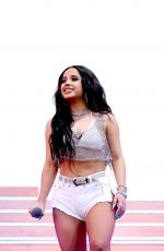 BECKY and KAROL G Performs at Coachella in Indio 04/24/2022