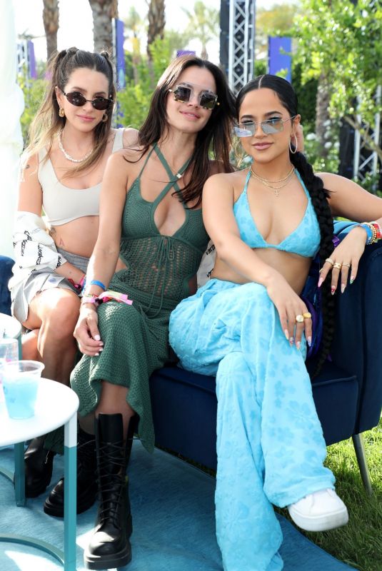 BECKY G at Liquid IV House of Hydration at Coachella in Indio 04/16/2022