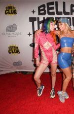 BELLA and DANI THORNE Hosts Aalien Invasion Themed Party in Coachella Valley 04/15/2022