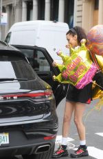 BELLA HADID and Marc Kalma at Balloon Saloon in New York 04/23/2022