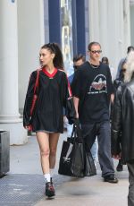 BELLA HADID and Marc Kalma at Balloon Saloon in New York 04/23/2022