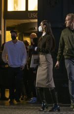BELLA HADID and Marc Kalman Night Out in Rome 04/01/2022