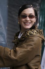 BELLA HADID and Marc Kalman Out Shopping in Rome 04/01/2022
