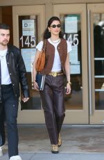 BELLA HADID Leaves Her Apartment in New York 04/13/2022