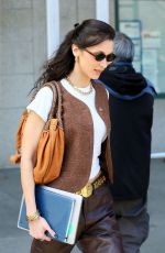 BELLA HADID Leaves Her Apartment in New York 04/13/2022
