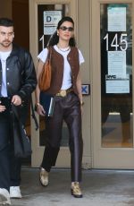 BELLA HADID Leaves Her Apartment in New York 04/13/2022