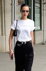 BELLA HADID Out and About in New York 04/25/2022