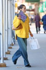 BELLA HADID Out in New York 04/20/2022