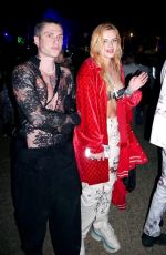 BELLA THORNE and Benjamin Mascolo at Neon Festival at Coachella in Indio 04/16/2022
