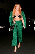 BELLA THORNE Arrives at Mike Dean and Jeff Bhasker