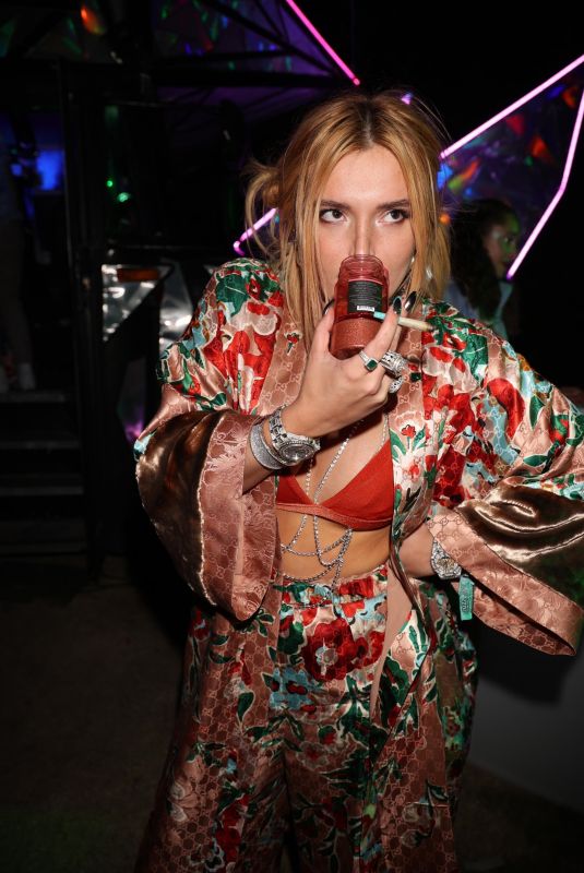 BELLA THORNE at Alien Invasion Party In Coachella 04/16/2022