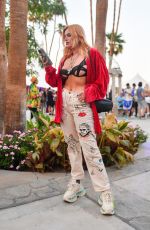 BELLA THORNE at Coachella Festival in Indio 04/16/2022