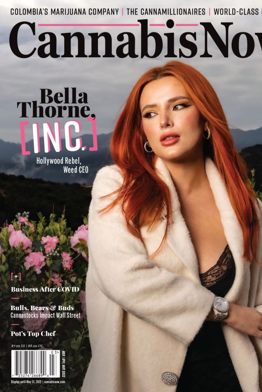 BELLA THORNE for Cannabis Now, April 2022